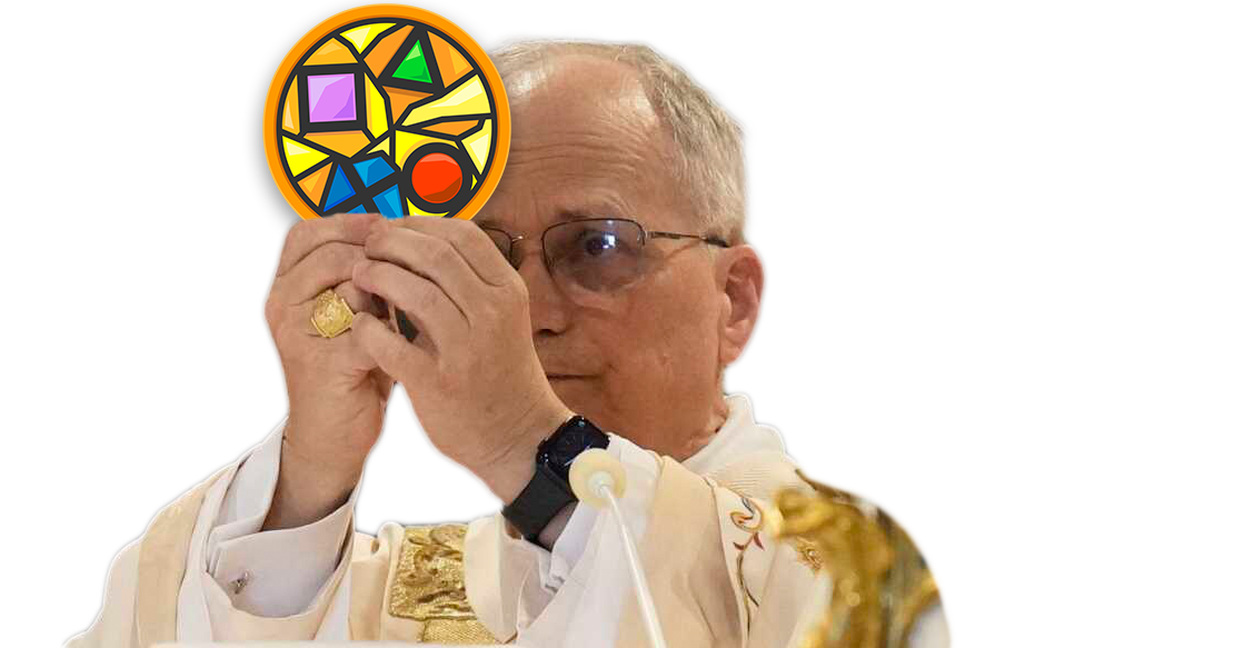 Sacred Sacrament Sticker - Pope Leo XIV Edition