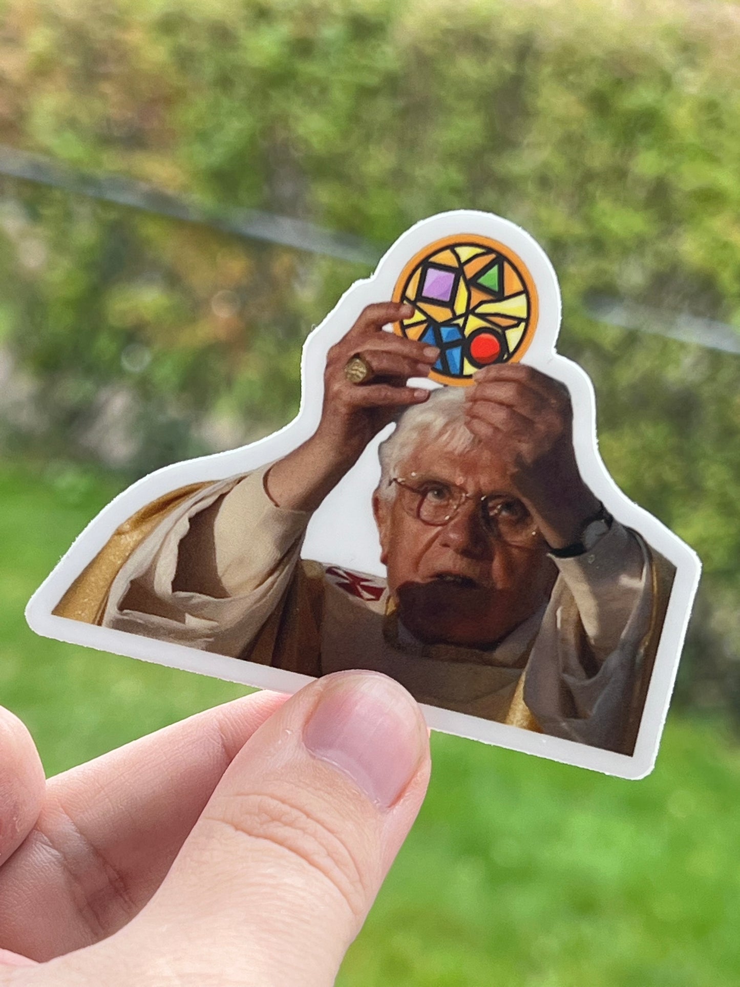 Sacred Sacrament Sticker - Pope Benedict XVI Edition