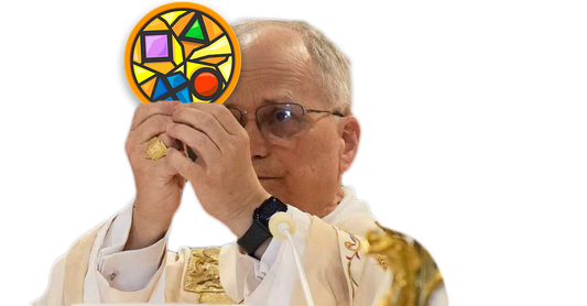 Sacred Sacrament Sticker - Pope Leo XIV Edition