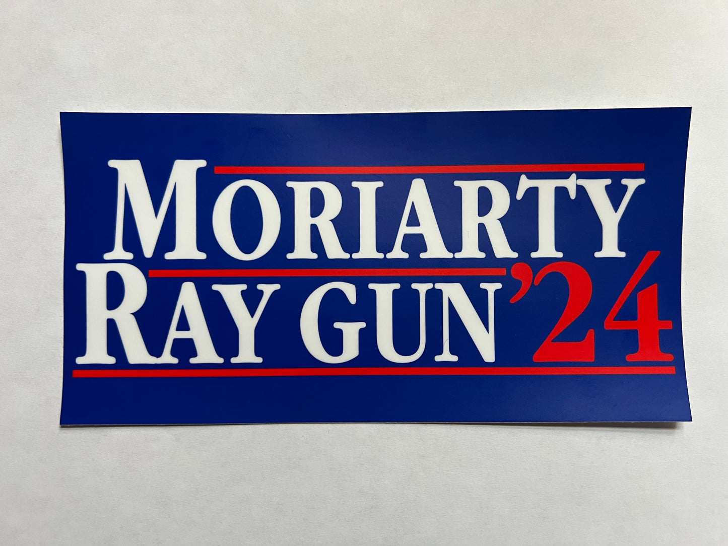 Moriarty - Ray Gun 24 Bumper Sticker