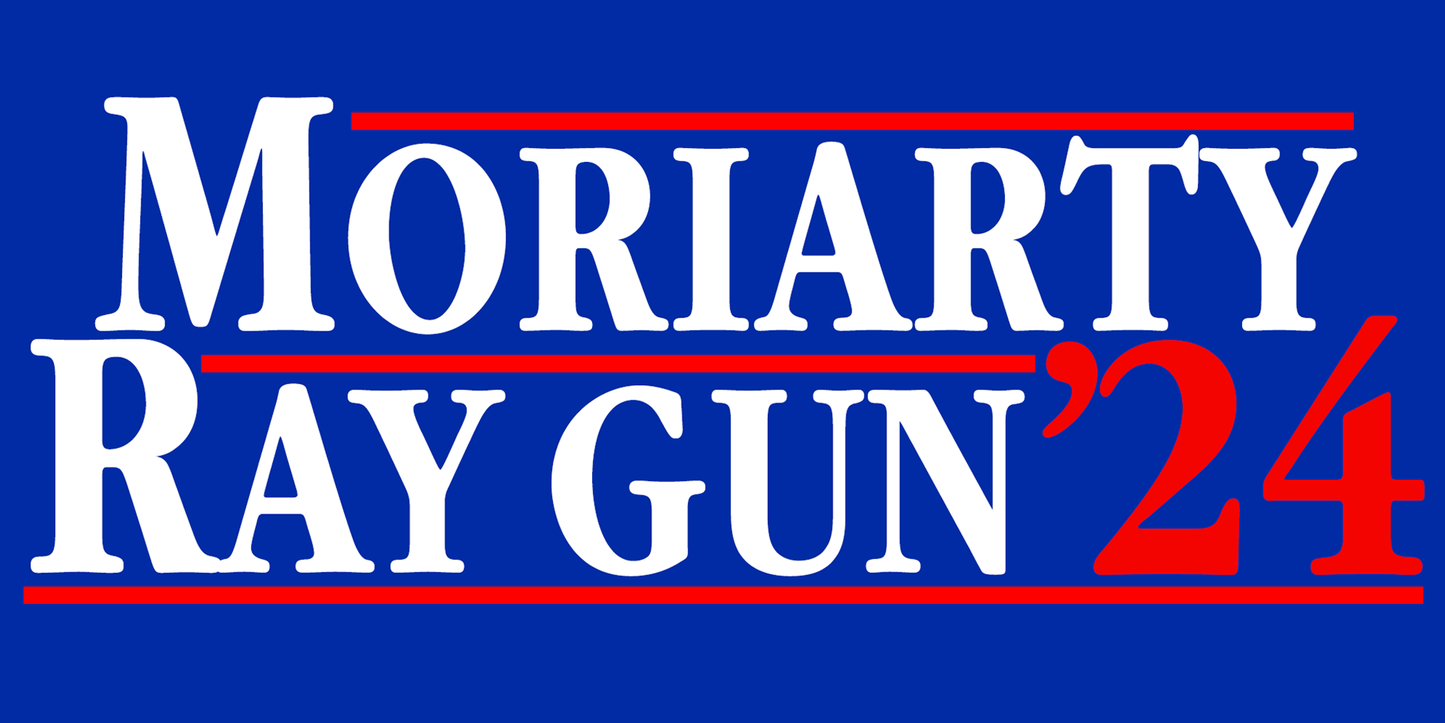 Moriarty - Ray Gun 24 Bumper Sticker